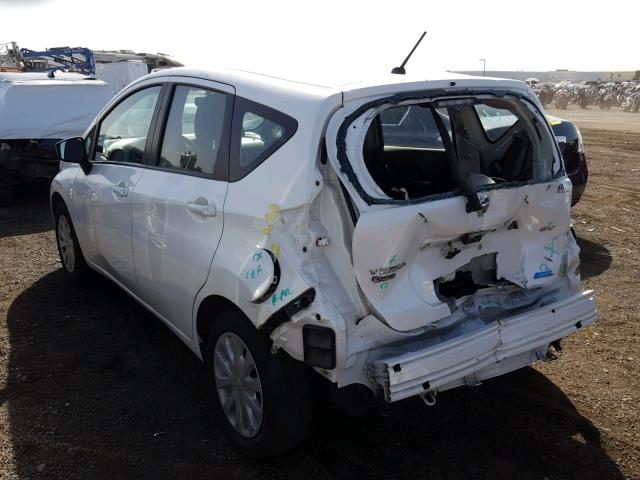 3N1CE2CP5FL404414 - 2015 NISSAN VERSA NOTE WHITE photo 3