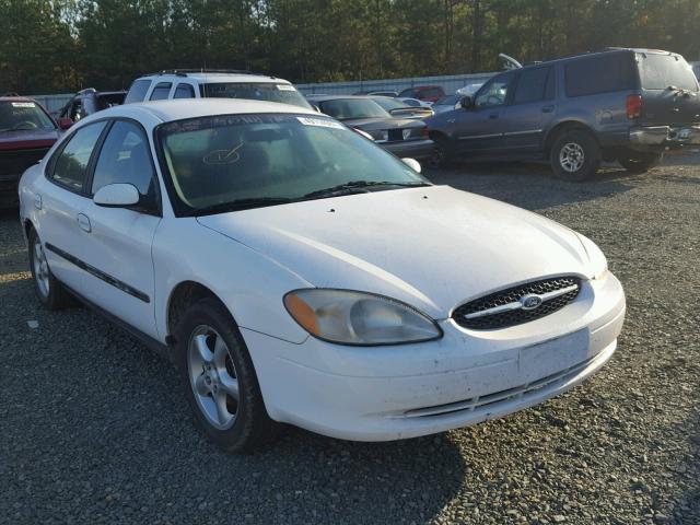 1FAFP55U5YA245824 - 2000 FORD TAURUS SES WHITE photo 1