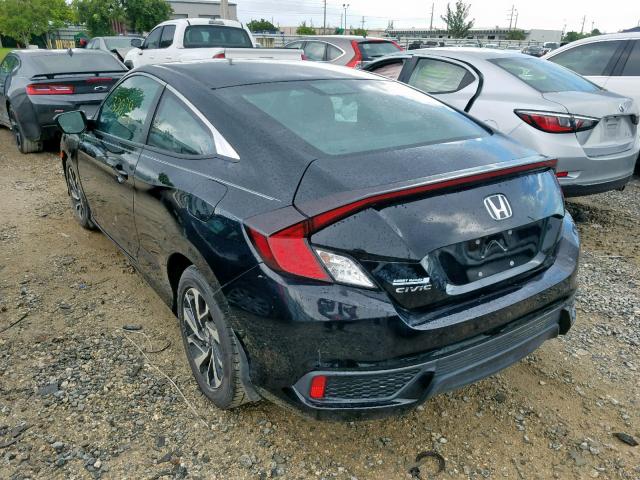 2HGFC4B01HH306400 - 2017 HONDA CIVIC LX BLACK photo 3