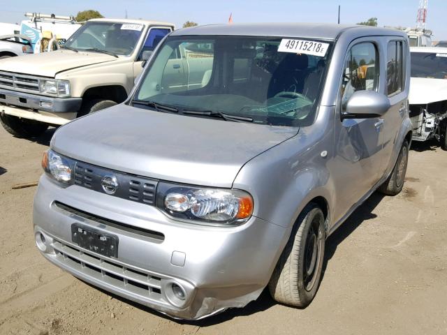 JN8AZ28R09T124472 - 2009 NISSAN CUBE BASE SILVER photo 2