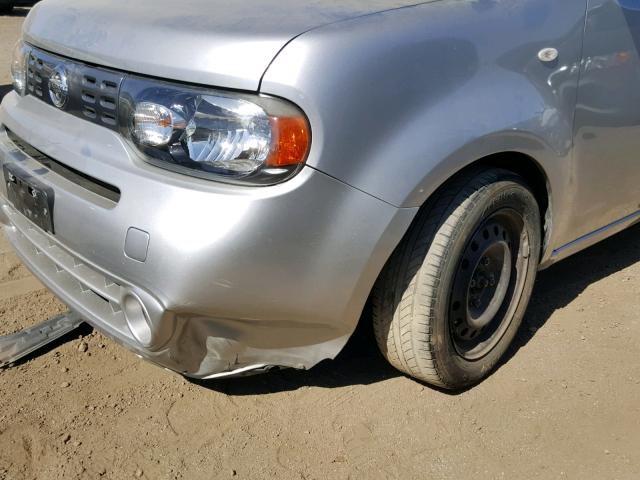 JN8AZ28R09T124472 - 2009 NISSAN CUBE BASE SILVER photo 9