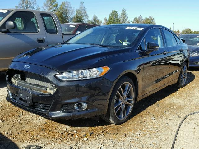 3FA6P0D99FR164778 - 2015 FORD FUSION TIT BLACK photo 2