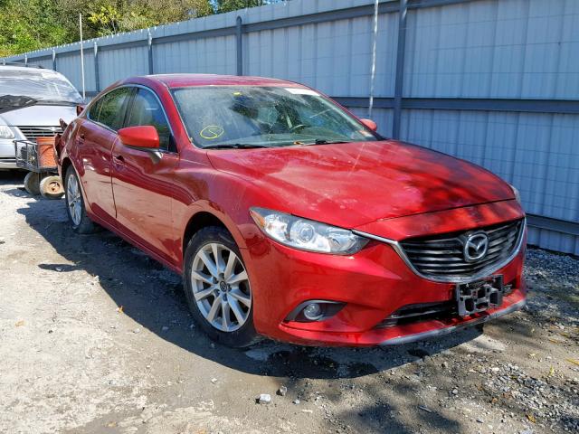 JM1GJ1U61E1125266 - 2014 MAZDA 6 SPORT RED photo 1