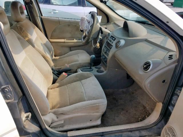 1G8AL55F57Z184244 - 2007 SATURN ION LEVEL WHITE photo 5