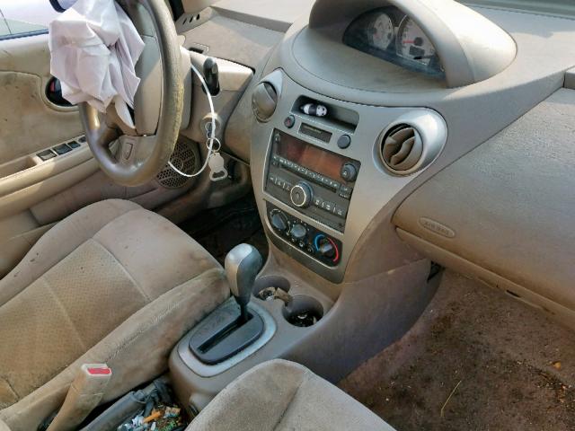 1G8AL55F57Z184244 - 2007 SATURN ION LEVEL WHITE photo 9