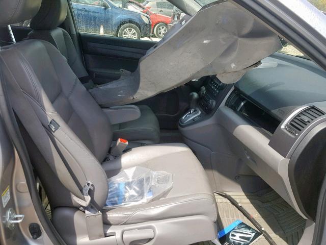 JHLRE48797C017246 - 2007 HONDA CR-V EXL SILVER photo 5