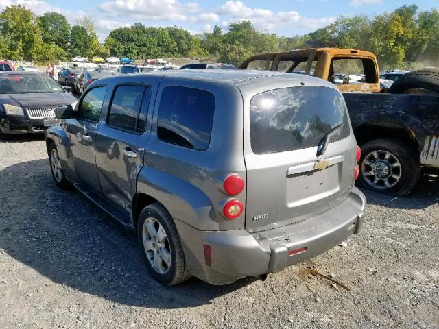 3GNDA23D97S528459 - 2007 CHEVROLET HHR LT GRAY photo 3