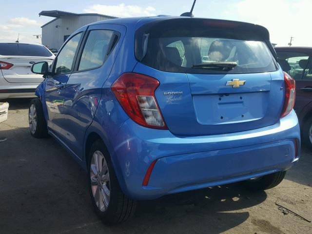 KL8CD6SA6HC745980 - 2017 CHEVROLET SPARK 1LT BLUE photo 3