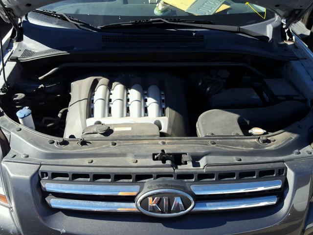 KNDJF723567267315 - 2006 KIA NEW SPORTA GRAY photo 7