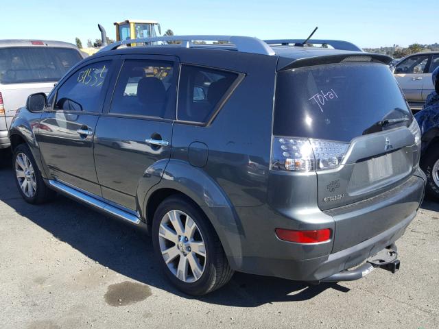 JA4LT31W98Z015753 - 2008 MITSUBISHI OUTLANDER SILVER photo 3