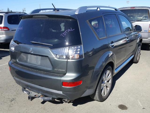 JA4LT31W98Z015753 - 2008 MITSUBISHI OUTLANDER SILVER photo 4