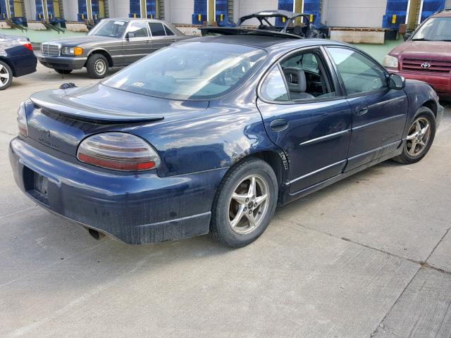 1G2WP52K92F210294 - 2002 PONTIAC GRAND PRIX BLUE photo 4