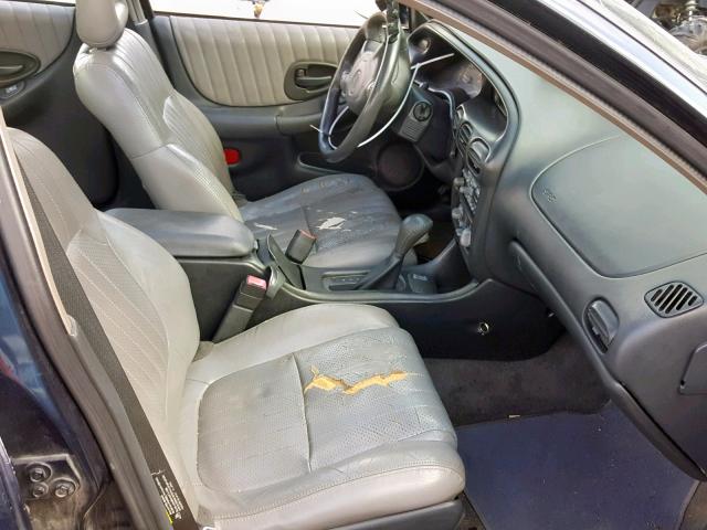 1G2WP52K92F210294 - 2002 PONTIAC GRAND PRIX BLUE photo 5