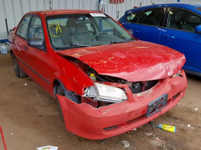 JM1BJ2221Y0248236 - 2000 MAZDA PROTEGE DX RED photo 1