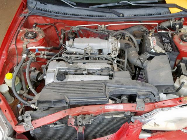 JM1BJ2221Y0248236 - 2000 MAZDA PROTEGE DX RED photo 7