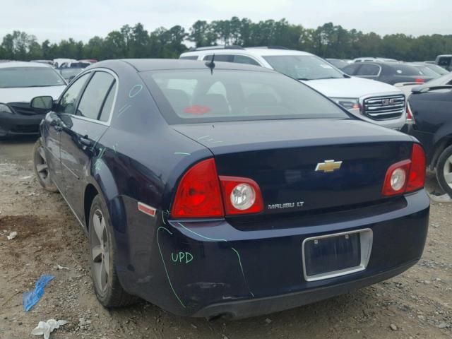 1G1ZC5E13BF212865 - 2011 CHEVROLET MALIBU 1LT BLUE photo 3