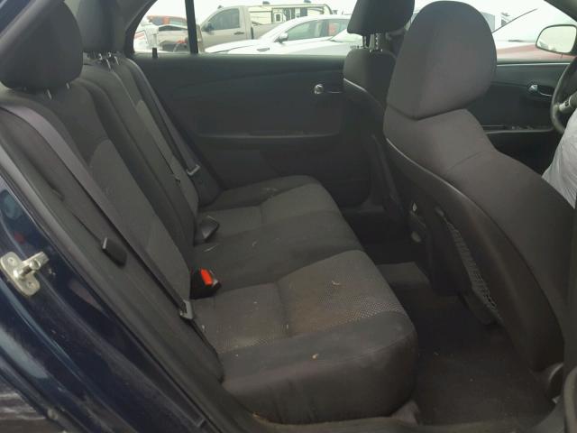 1G1ZC5E13BF212865 - 2011 CHEVROLET MALIBU 1LT BLUE photo 6