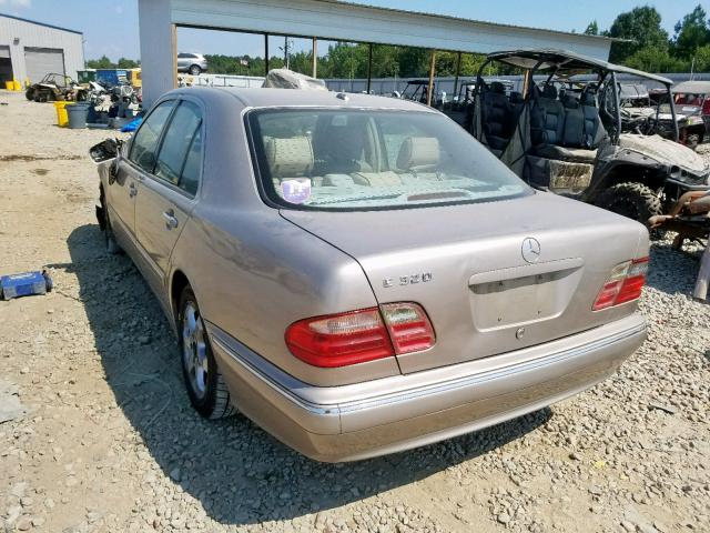 WDBJF65J62B422951 - 2002 MERCEDES-BENZ E 320 SILVER photo 3