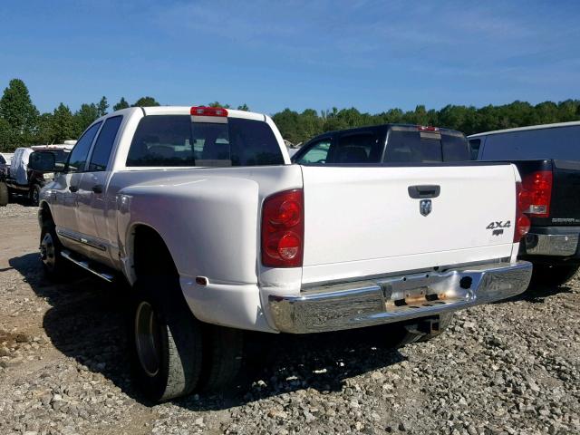 3D7MX48AX7G769845 - 2007 DODGE RAM 3500 S WHITE photo 3