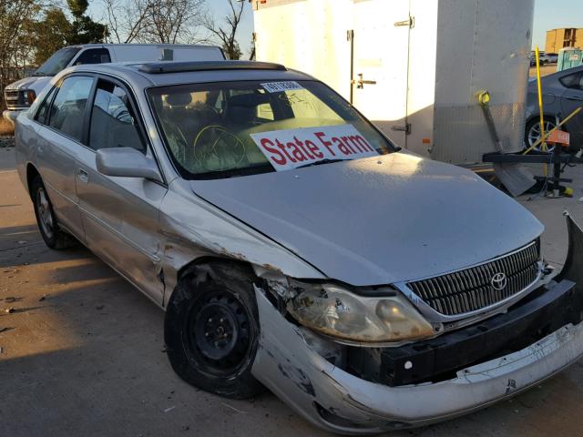 4T1BF28B8YU106303 - 2000 TOYOTA AVALON XL SILVER photo 1