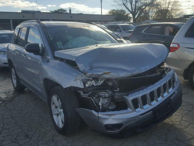 1C4NJDBB1GD662312 - 2016 JEEP COMPASS SP 银色 照片 1