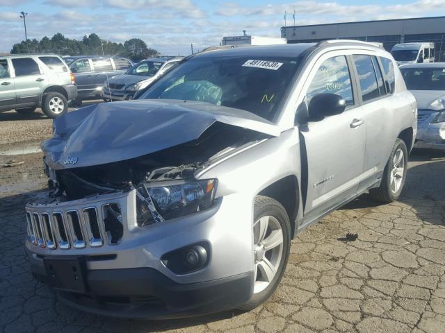 1C4NJDBB1GD662312 - 2016 JEEP COMPASS SP 银色 照片 2