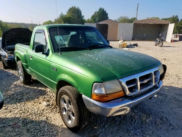 1FTYR10C3XTA28506 - 1999 FORD RANGER GREEN photo 1