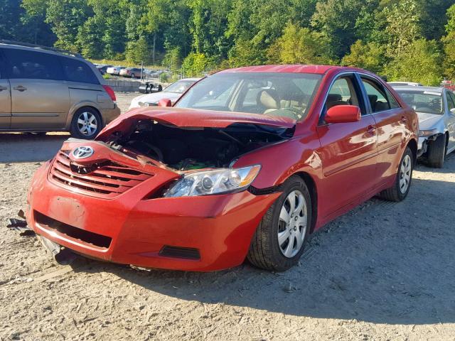 4T1BE46K37U192507 - 2007 TOYOTA CAMRY NEW RED photo 2