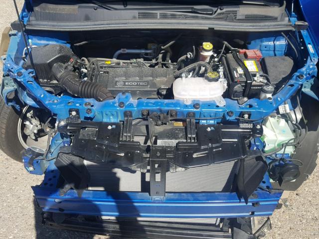 KL4CJASB5HB125505 - 2017 BUICK ENCORE PRE BLUE photo 7