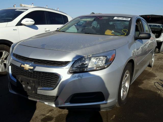 1G11B5SL0FF192148 - 2015 CHEVROLET MALIBU LS SILVER photo 2