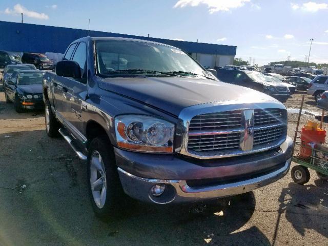 1D7HU18276S571667 - 2006 DODGE RAM 1500 S SILVER photo 1