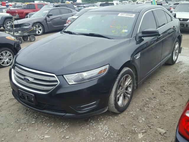 1FAHP2E84DG123232 - 2013 FORD TAURUS SEL BLACK photo 2