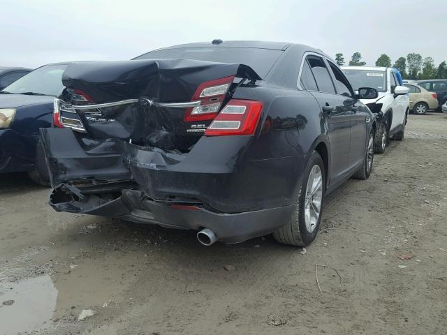 1FAHP2E84DG123232 - 2013 FORD TAURUS SEL BLACK photo 4