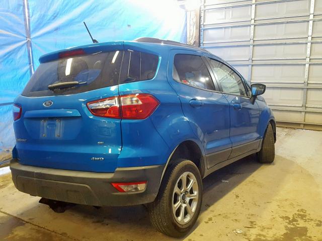 MAJ6P1UL5JC170411 - 2018 FORD ECOSPORT S BLUE photo 4