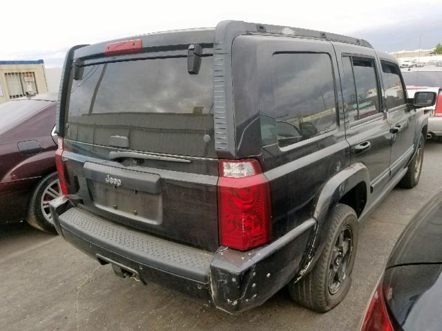 1J8HG48K27C505485 - 2007 JEEP COMMANDER 灰色 照片 4
