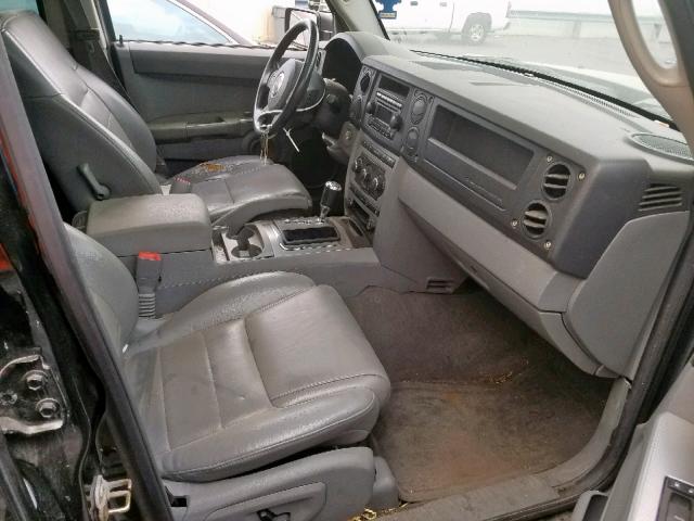 1J8HG48K27C505485 - 2007 JEEP COMMANDER 灰色 照片 5