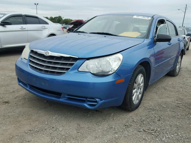 1C3LC46J78N215177 - 2008 CHRYSLER SEBRING LX BLUE photo 2