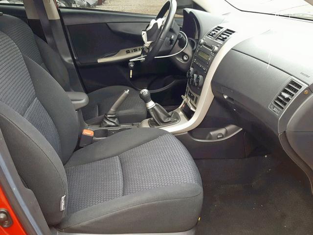 1NXBE40E39Z002064 - 2009 TOYOTA COROLLA XR 红色 照片 5