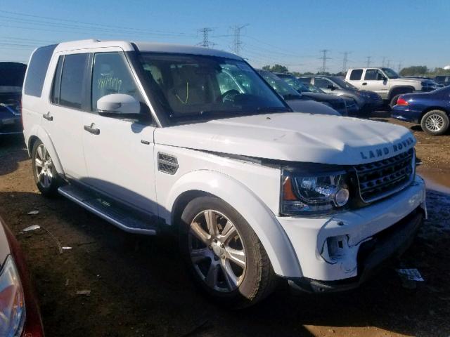 SALAG2V68FA773805 - 2015 LAND ROVER LR4 HSE WHITE photo 1