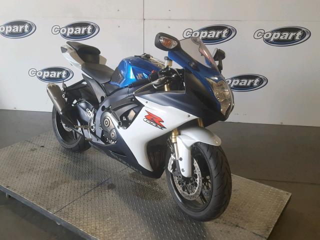 JS1GR7MA2B2100456 - 2011 SUZUKI GSX750 BLUE photo 1