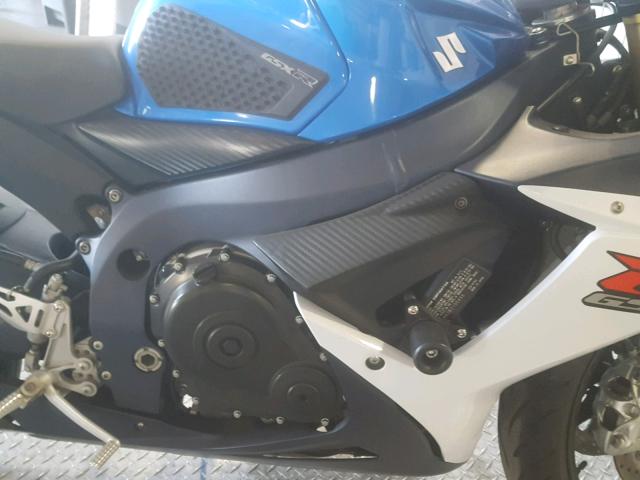 JS1GR7MA2B2100456 - 2011 SUZUKI GSX750 BLUE photo 7