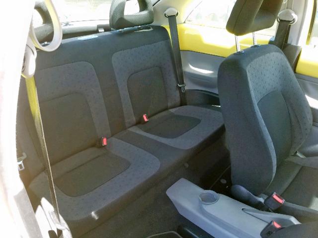 3VWBC21C9XM467135 - 1999 VOLKSWAGEN NEW BEETLE ყვითელი ფოტო 6