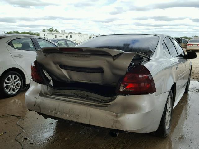 2G2WP582771143281 - 2007 PONTIAC GRAND PRIX SILVER photo 4