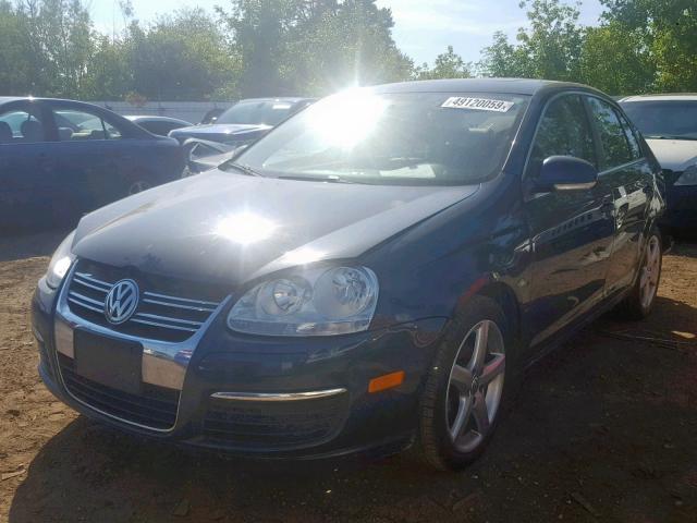 3VWRL7AJ8AM088127 - 2010 VOLKSWAGEN JETTA TDI BLUE photo 2