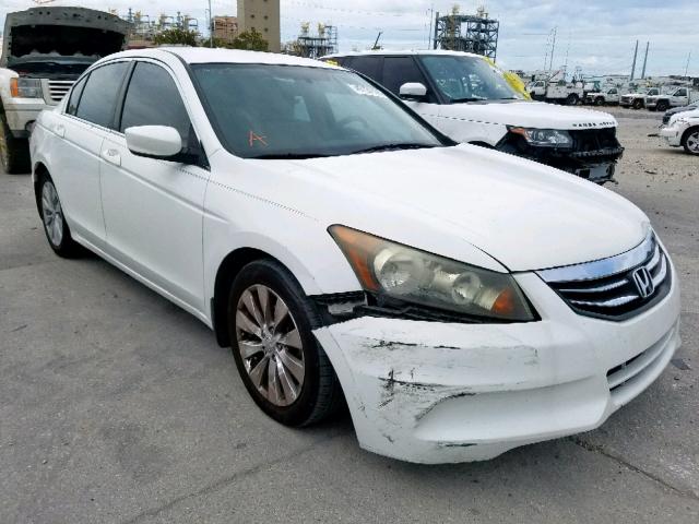 1HGCP2F33BA015015 - 2011 HONDA ACCORD LX WHITE photo 1