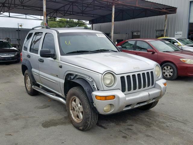 1J4GK58K82W280403 - 2002 JEEP LIBERTY LI GRAY photo 1