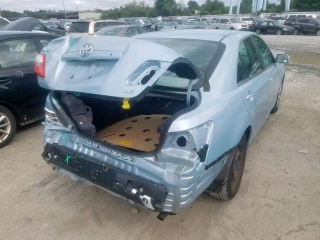 4T1BE46K09U874151 - 2009 TOYOTA CAMRY BASE BLUE photo 4