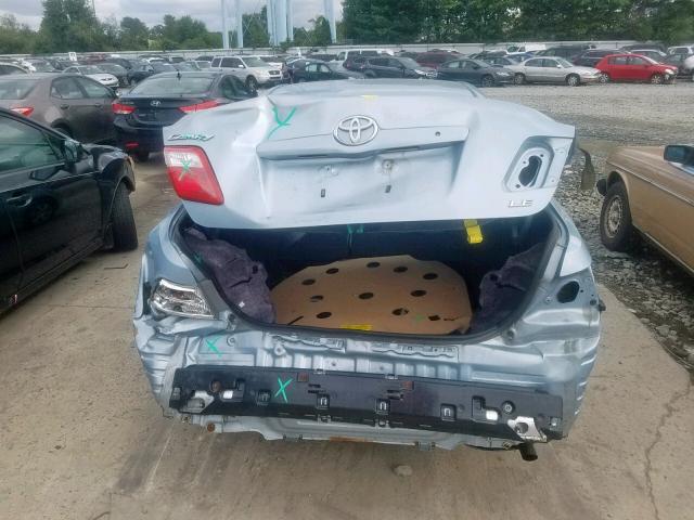 4T1BE46K09U874151 - 2009 TOYOTA CAMRY BASE BLUE photo 9