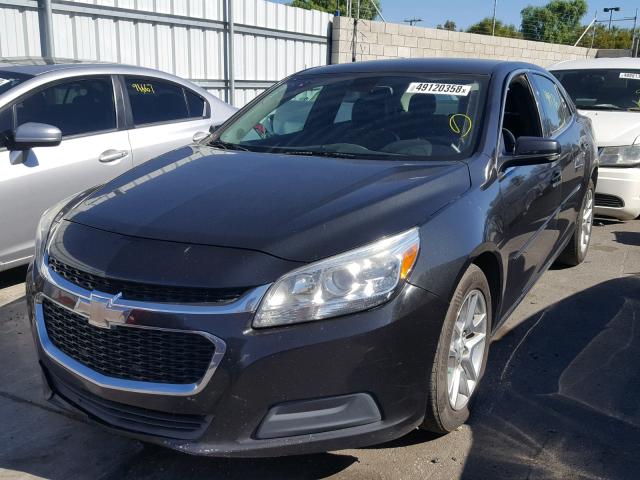 1G11C5SL2EF135848 - 2014 CHEVROLET MALIBU 1LT BLACK photo 2