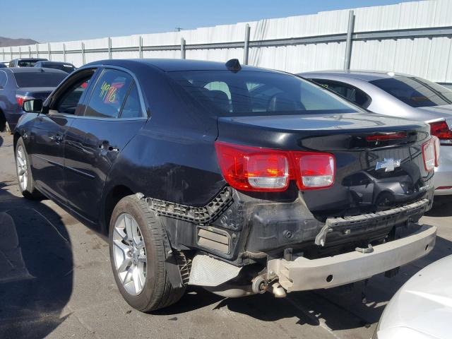 1G11C5SL2EF135848 - 2014 CHEVROLET MALIBU 1LT BLACK photo 3